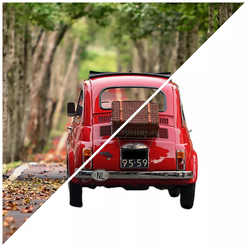 إزالة خلفية من جميع صوره