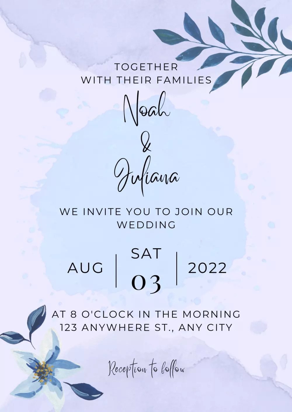 تصميم دعوات الزفاف و الخطبة