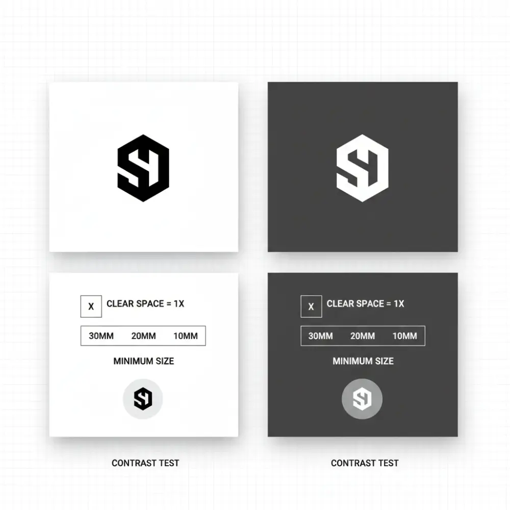 تصميم هوية بصرية متكاملة للشركات تشمل الشعار، نظام الألوان، الخطوط، ودليل الاستخدام، مع تطبيقات عملية على المطبوعات والمنصات الرقمية