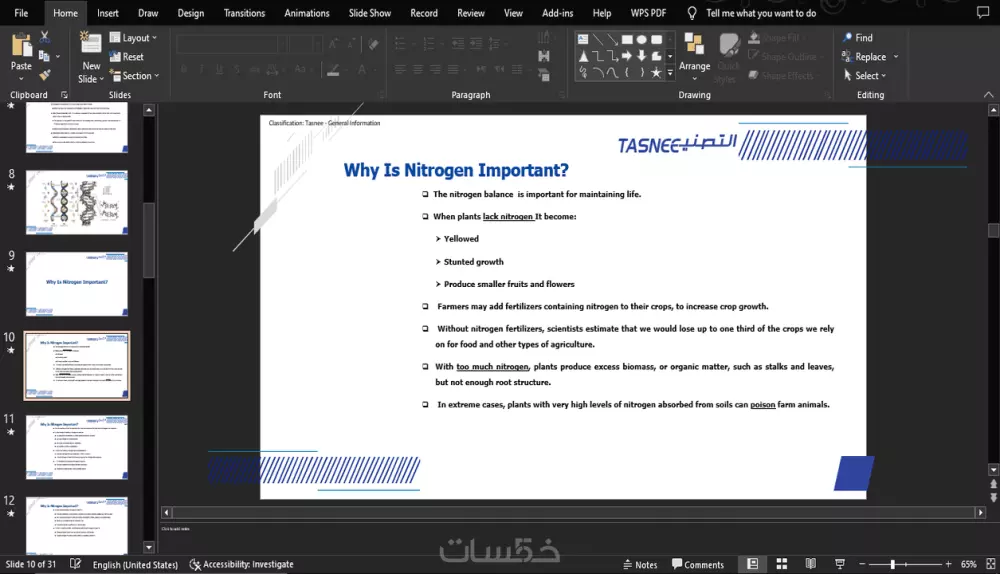 تصميم عروض باوربوينت - PowerPoint presentation