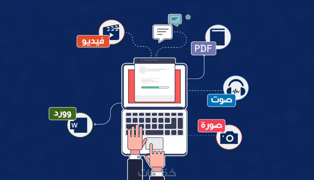 تفريغ ملفات نصية