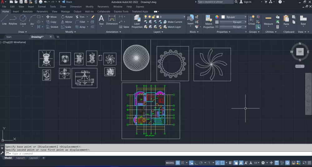 رسم المخططات الهندسية بكل احترافية علي الاتوكاد - AutoCAD