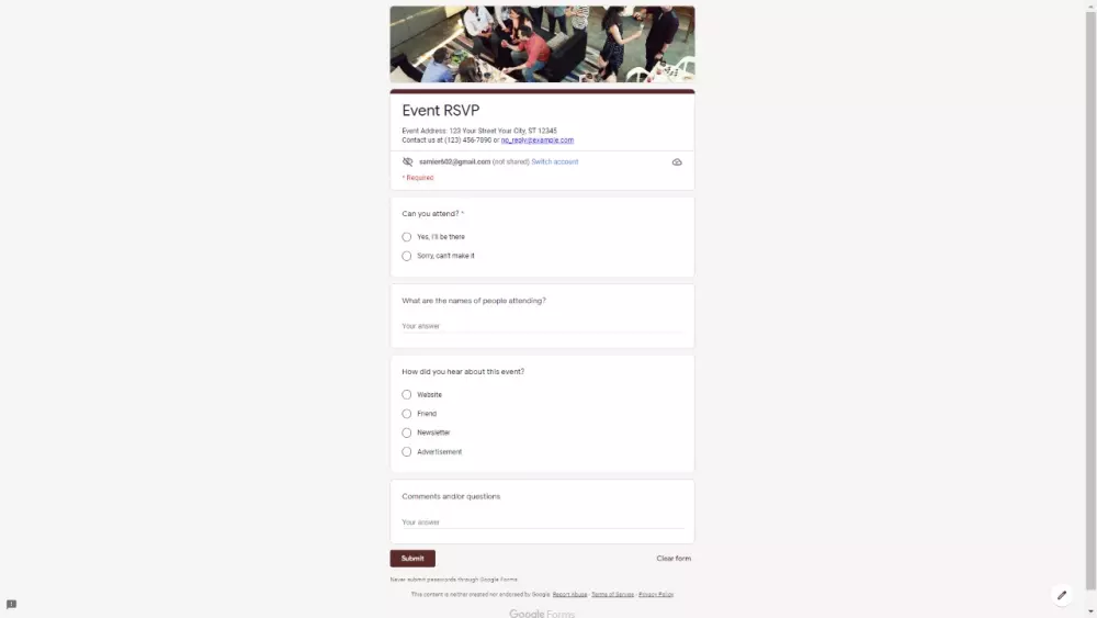 إضافة أسئلة في نماذج قوقل فورم Google Form وعمل QR Code له
