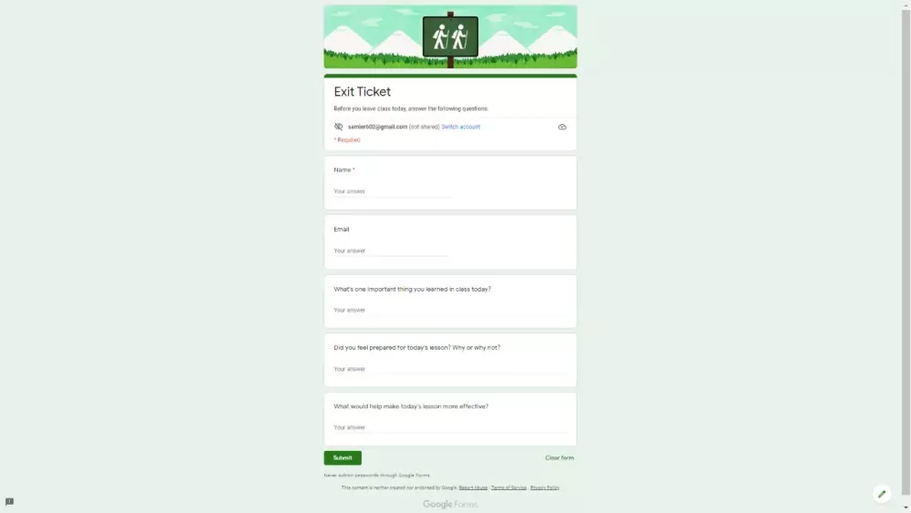 إضافة أسئلة في نماذج قوقل فورم Google Form وعمل QR Code له