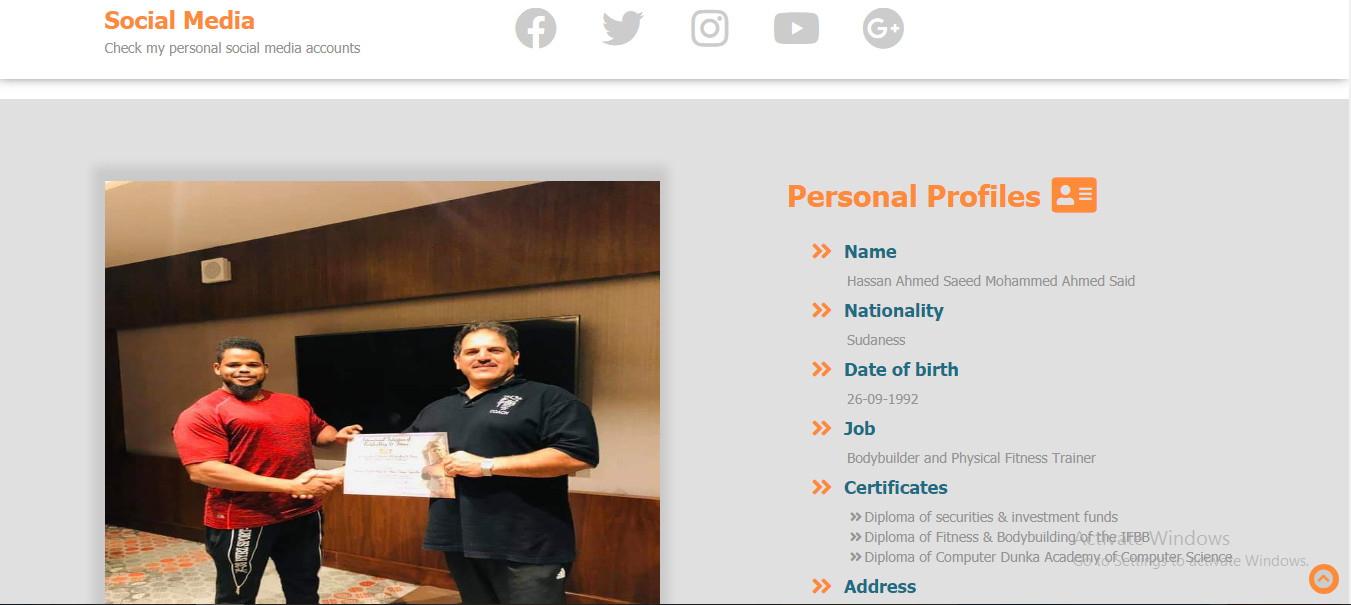 تصميم وبرمجة موقع الكتروني