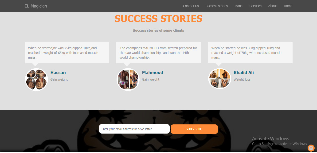 تصميم وبرمجة موقع الكتروني