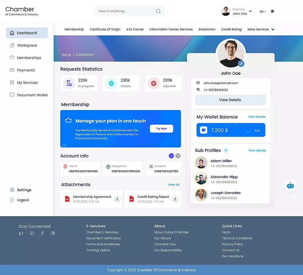 تصميم تجربة المستخدم شاشة تحكم UX/UI