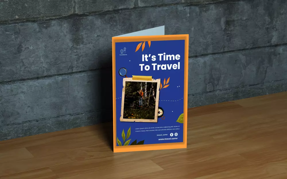 تصميم إحترافي برشور - فلاير - رول اب