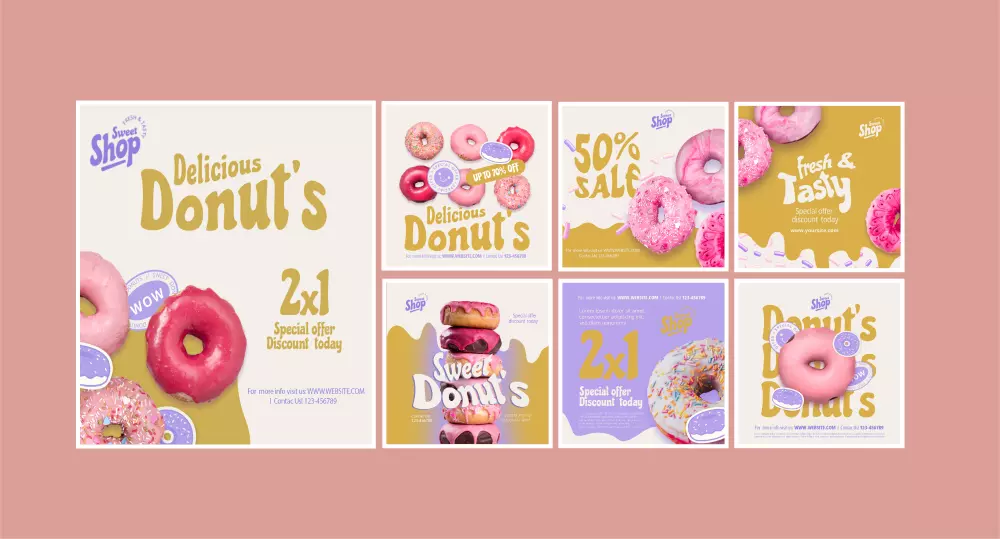 تصميم بوستر اعلاني - سوشال ميديا