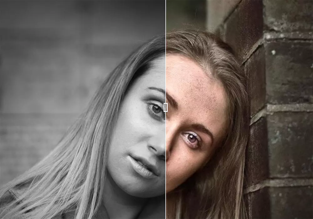 تعديل وتلوين أي صورة أبيض وأسود