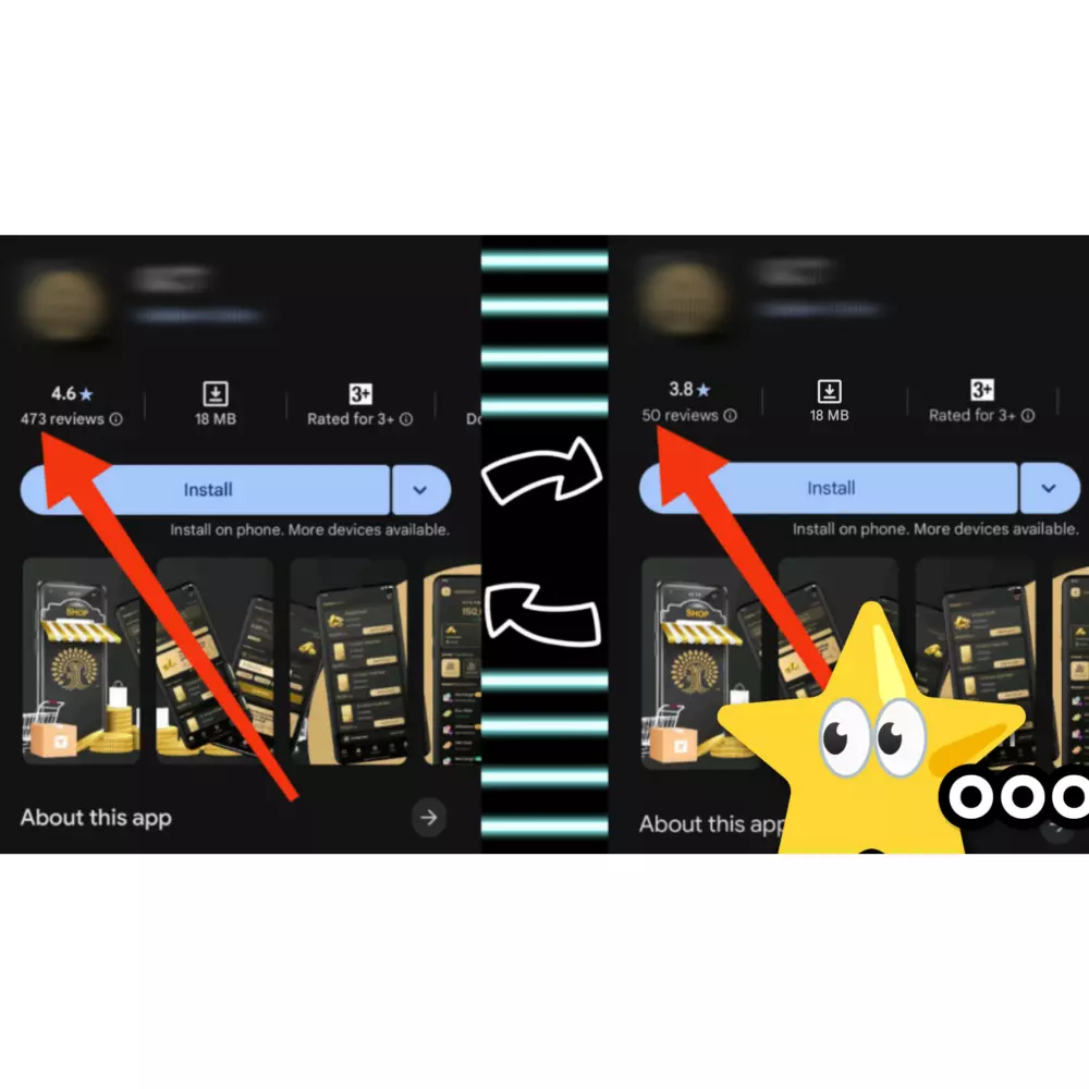 زيادة تحميلات وتقييمات تطبيقك على Google Play بطريقة حقيقية وآمنة!