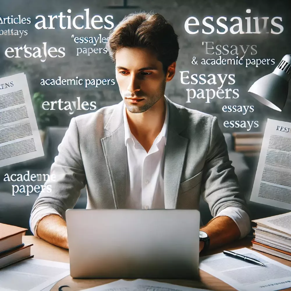 كتابة مقال أو بحث باللغه الإنجليزيه أو العربيه بطريقة مميزه