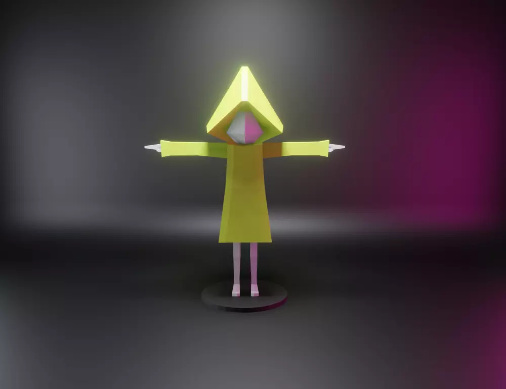 تصميم ثلاثي الابعاد باستخدام البوليجنز 3d low poly character design