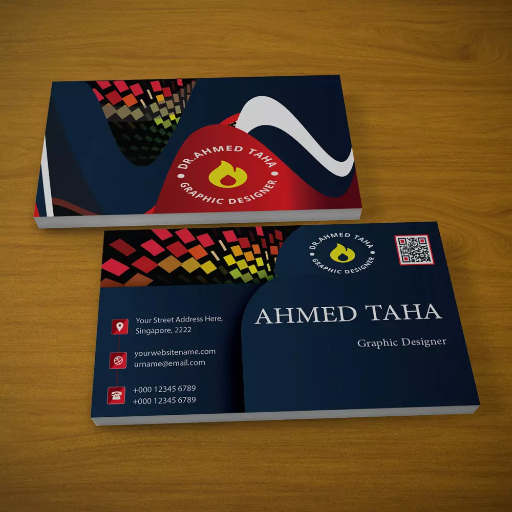 تصميم كارت اعمال احترافى