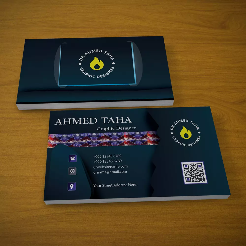 تصميم كارت اعمال احترافى