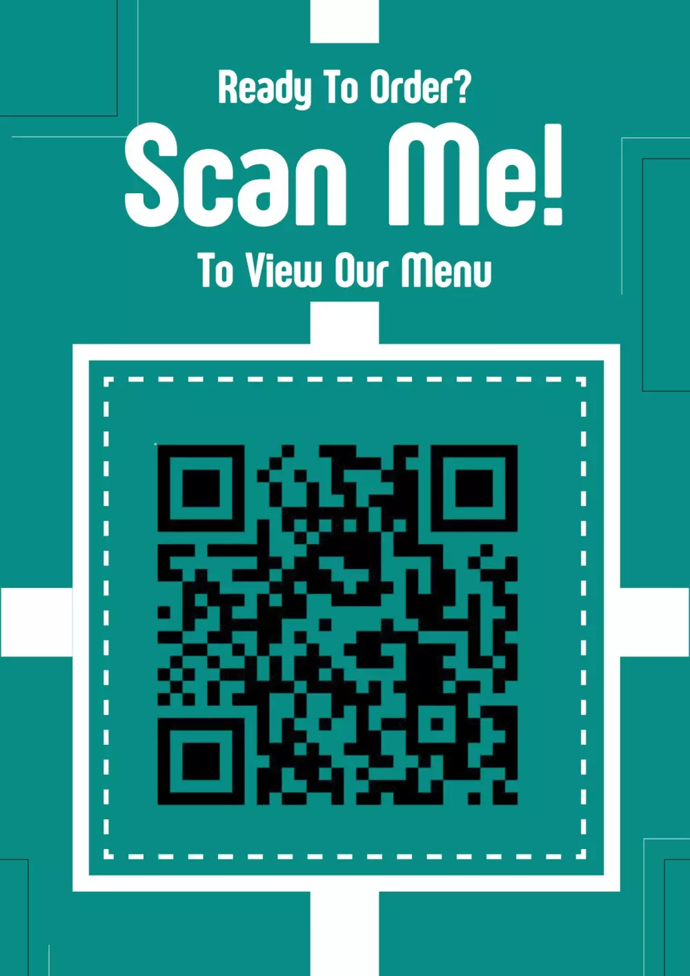 تحويل منيو المطاعم أو أي ملف HTML إلى QR Code جاهز للطباعة