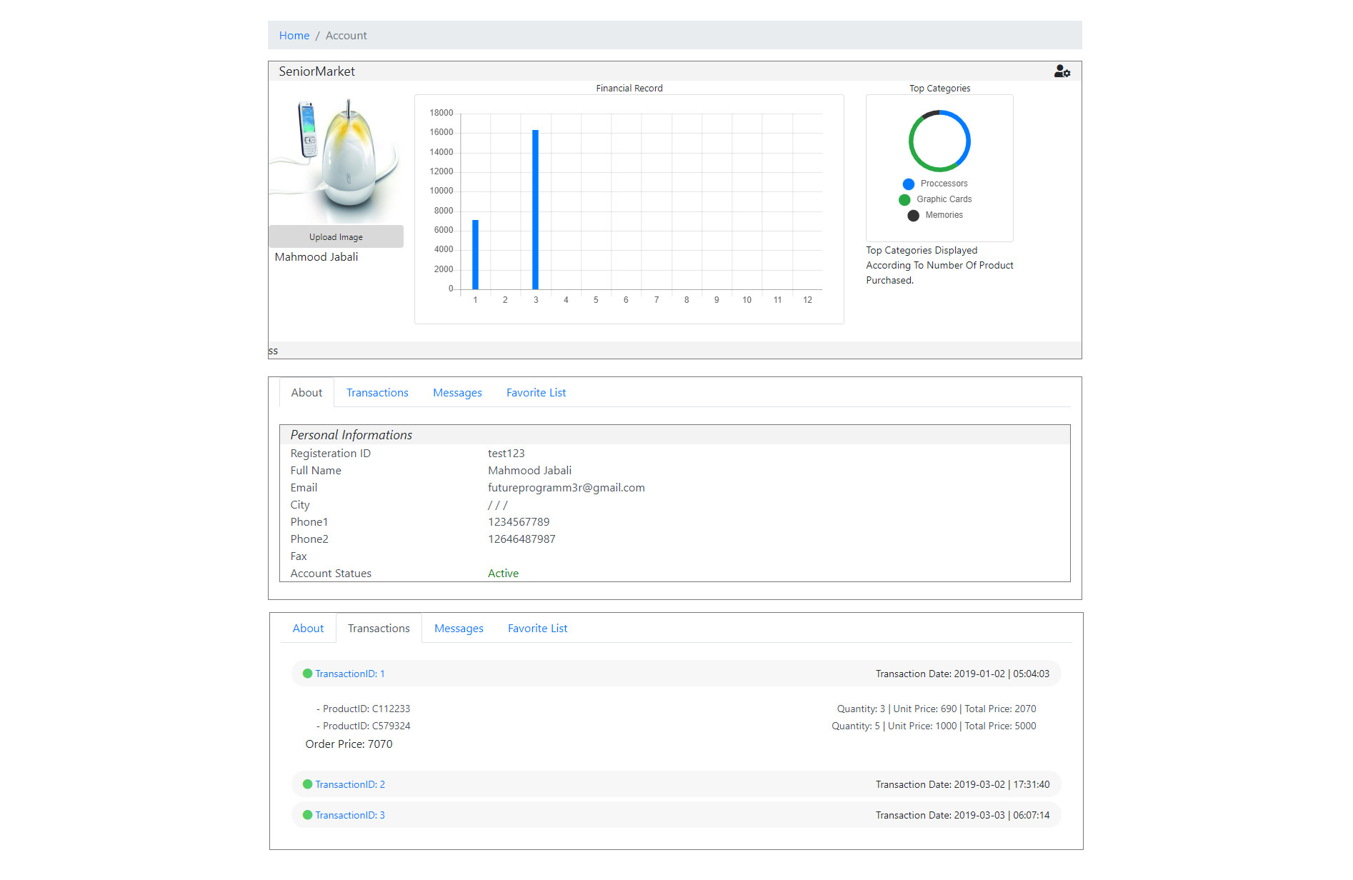 تصميم موقع الكتروني متجاوب طبقا لطلب العميل