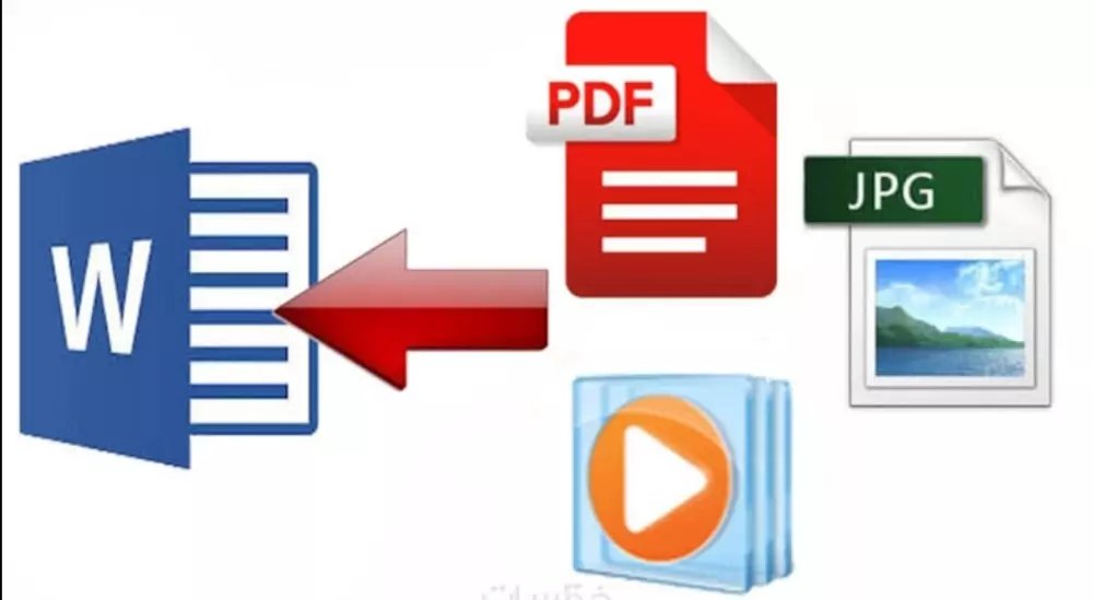 تحويل الصور وملفات pdf الي ملفات ورد