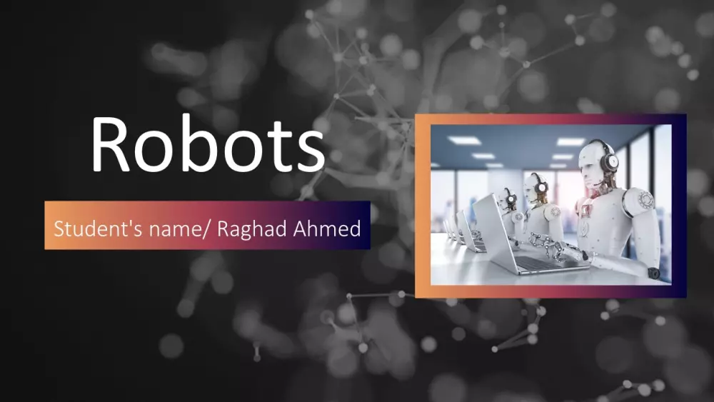 تصميم عرض تقديمي ( برزنتيشن احترافي)