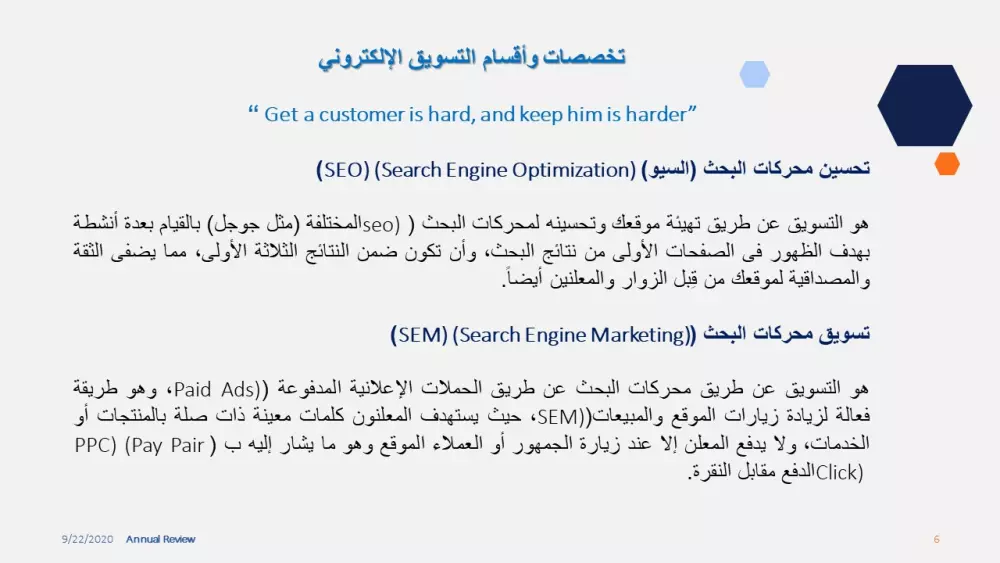 تصميم عرض تقديمي ( برزنتيشن احترافي)