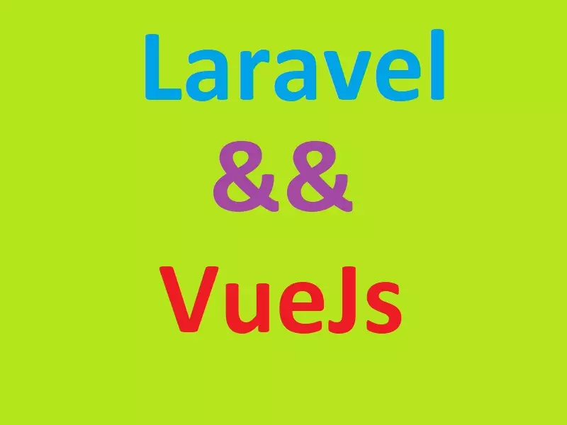إنشاء موقع الكتروني بإستخدام laravel - vuejs