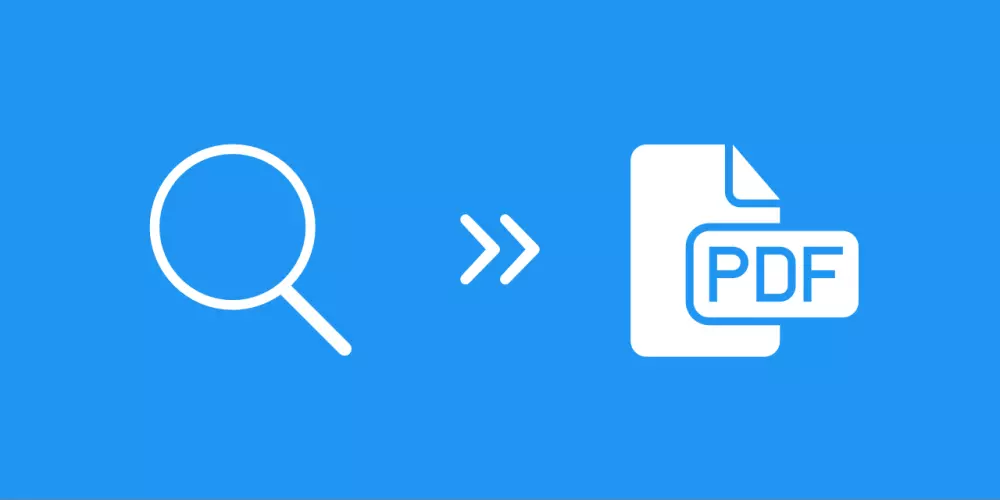 تحويل ملف PDF قابل للبحث