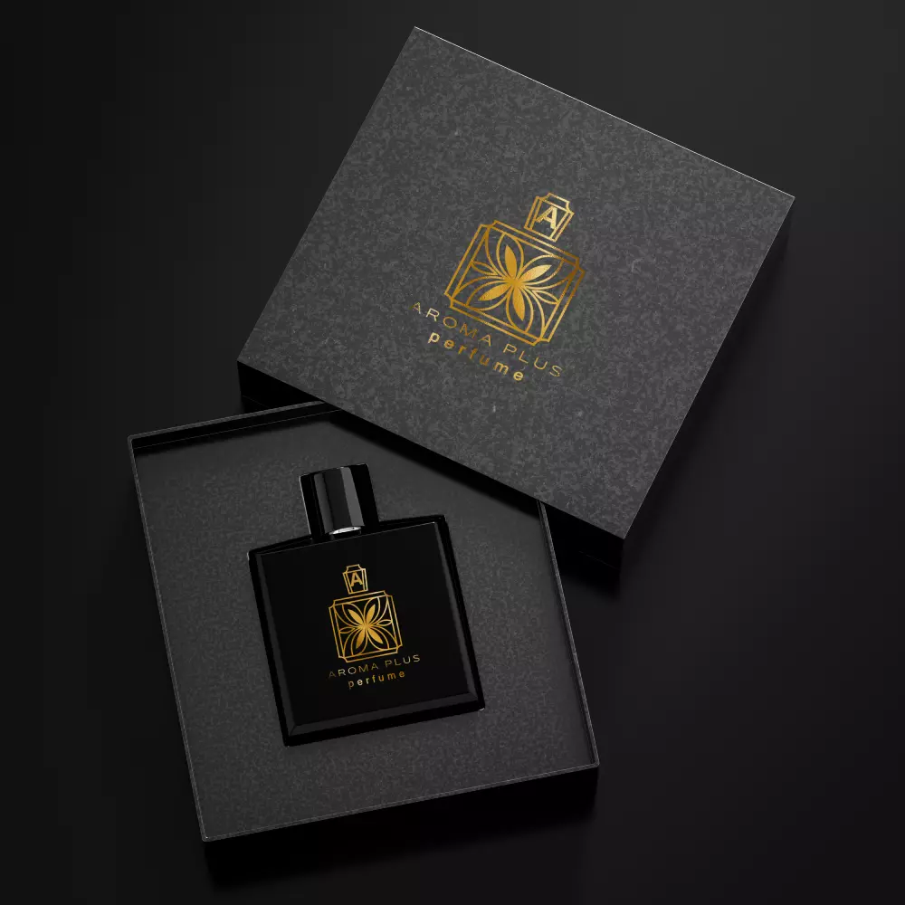 عمل تصميم شعار احترافي مع نموذج بالحجم الطبيعي 3D