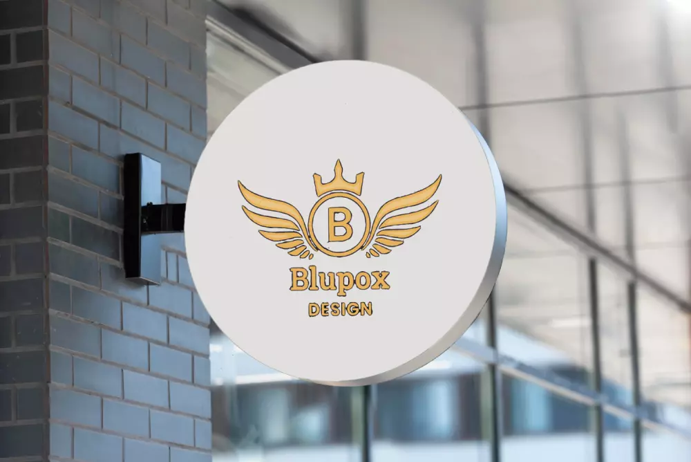 سأقوم بإنشاء تصميم شعار عمل بسيط فريد لعلامتك التجارية