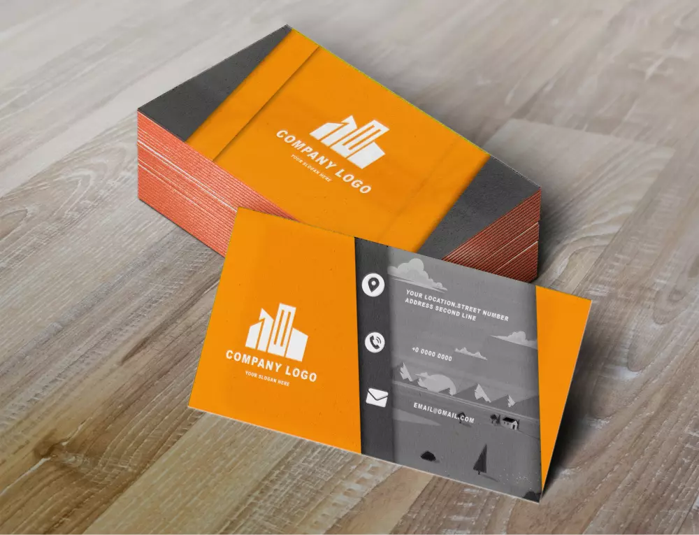 تصميم كارت شخصي احترافى _ بطاقة عمل (business cards)