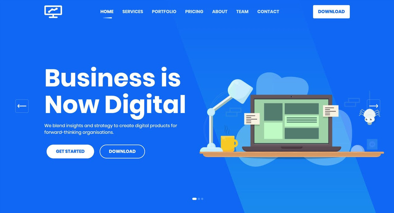 صفحة انترنت (صفحة تعريفية)