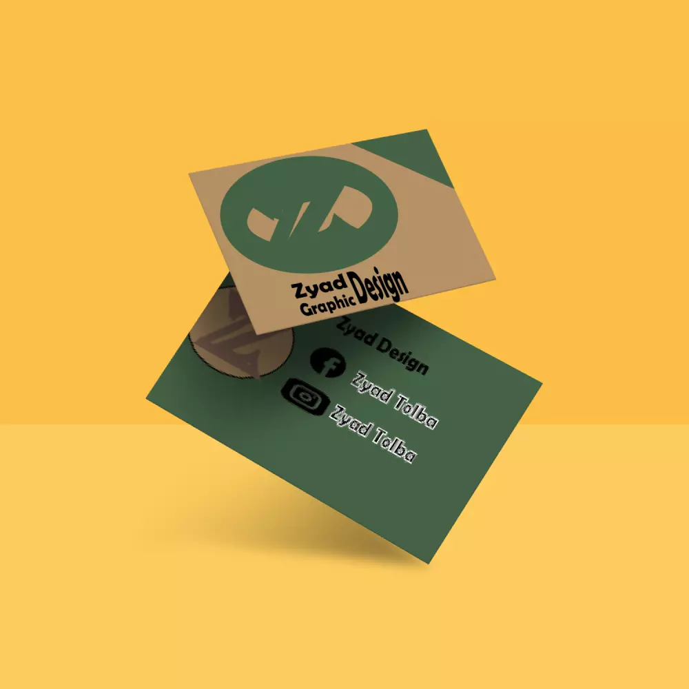 تصميم بطاقة عمل باحترافية business card