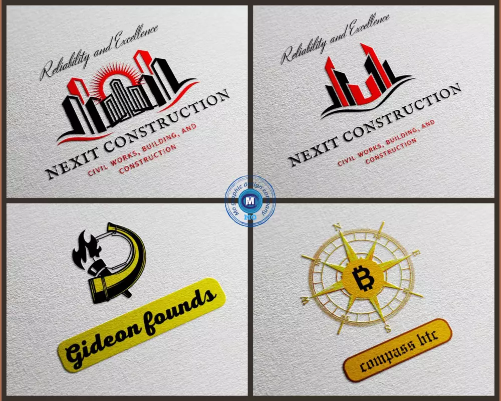 تصميم لوجو احترافى وجذاب