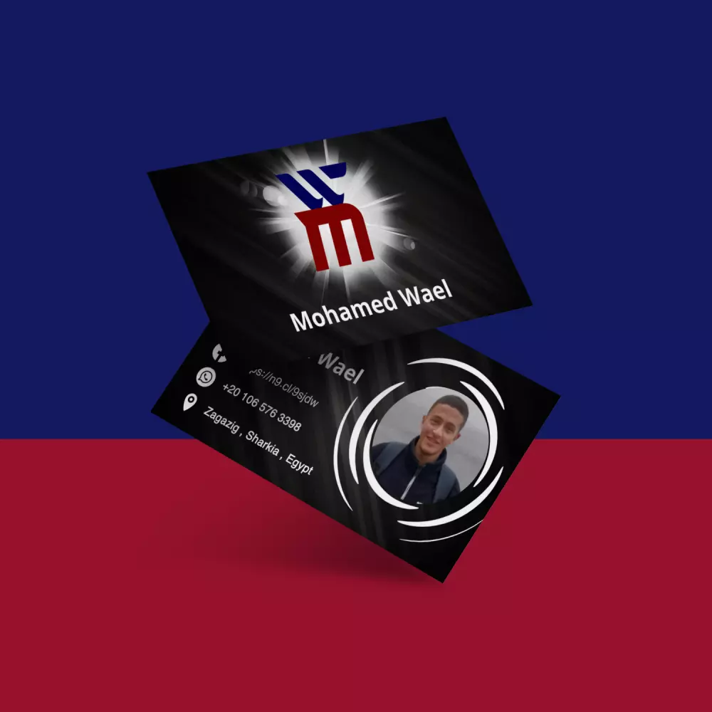 تصميم بطاقات اعمال احترافيه