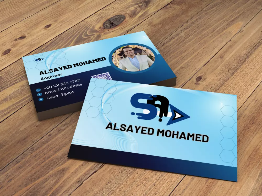 تصميم بطاقات اعمال احترافيه