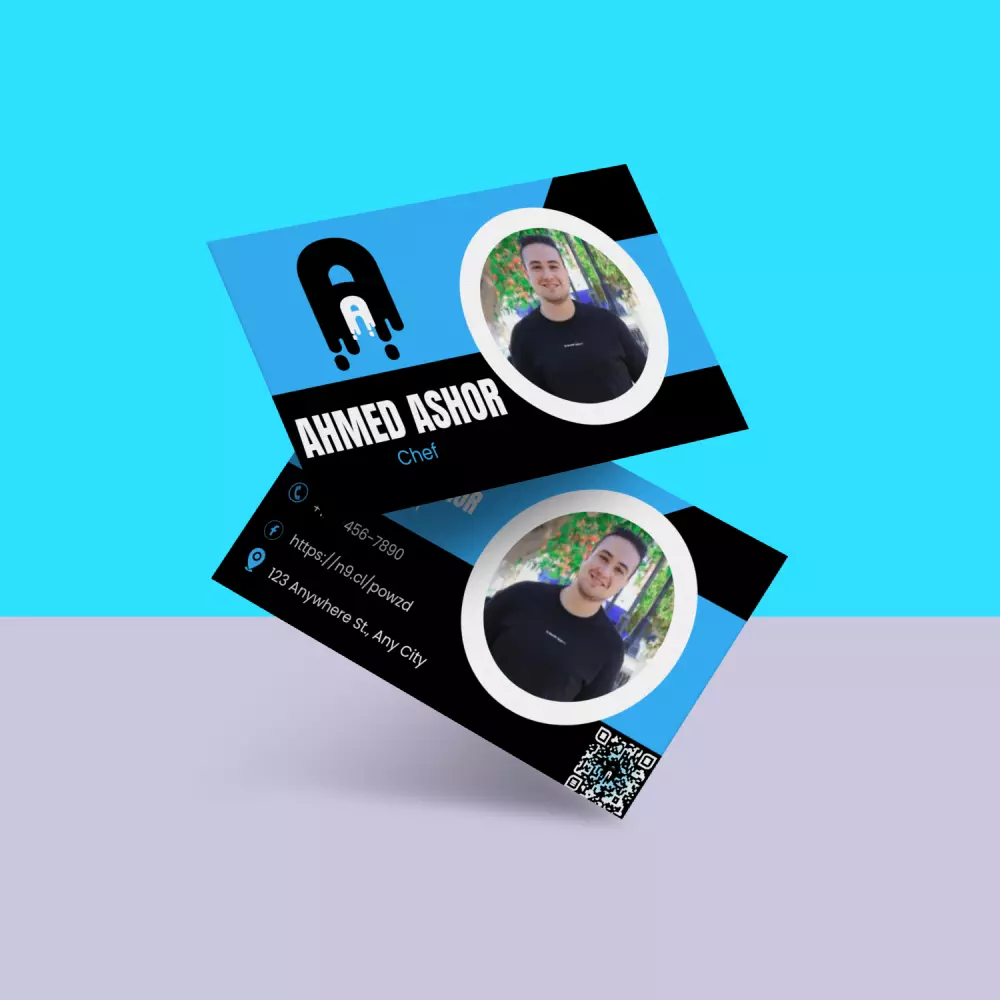 تصميم بطاقات اعمال احترافيه