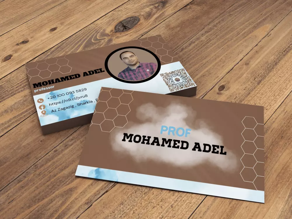 تصميم بطاقات اعمال احترافيه