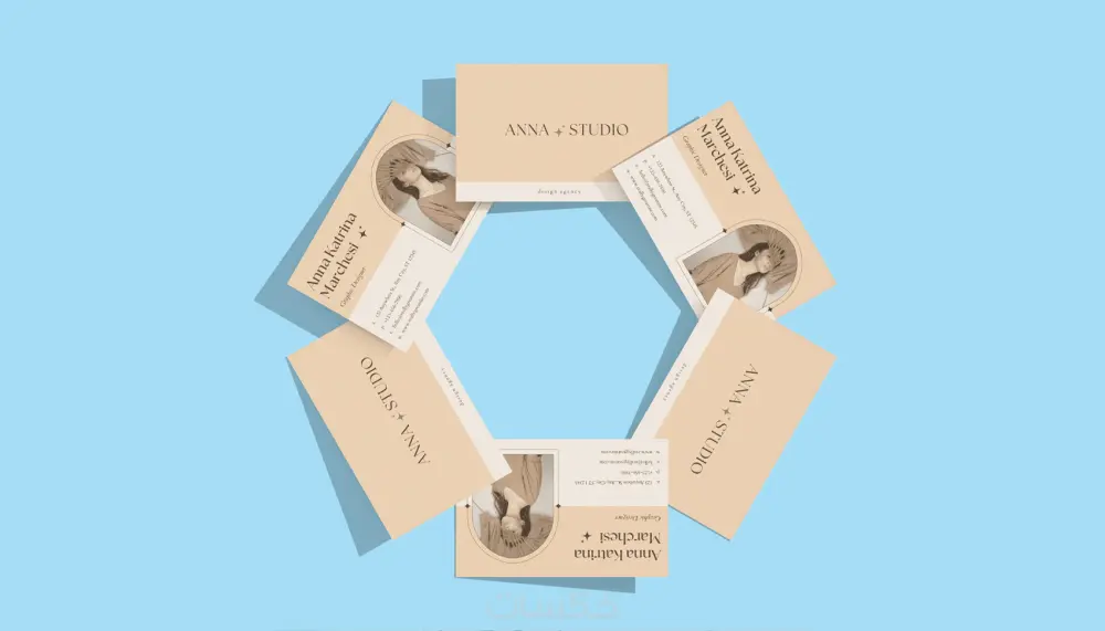 تصميم بطاقة عمل أو كارت شخصي Business Card احترافي وعصري