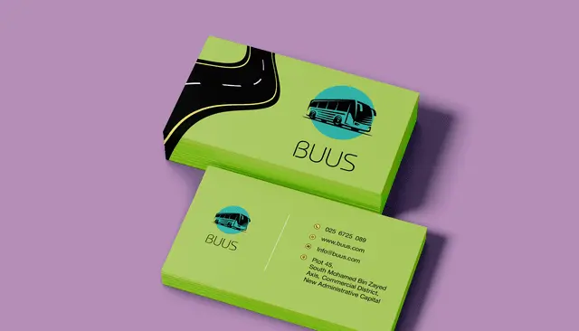 تصميم بطاقة عمل أو كارت شخصي Business Card احترافي وعصري