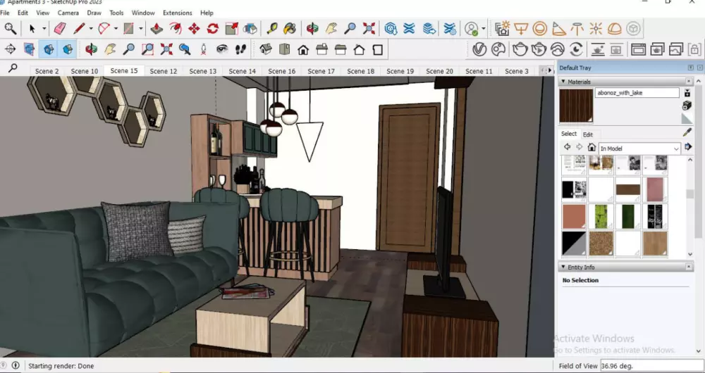 تصميم داخلي - حلول تصميمية لأضيق المساحات
