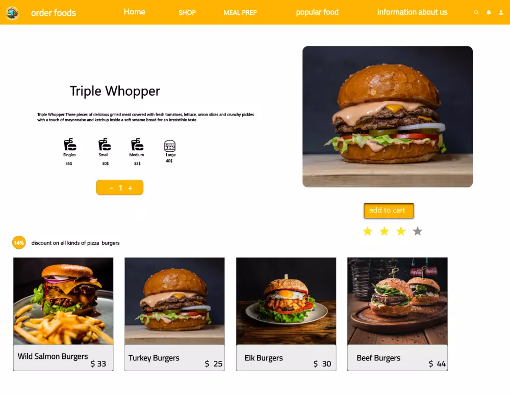 برمجة موقع الكتروني كامل باستخدام HTML, CSS, JavaScript