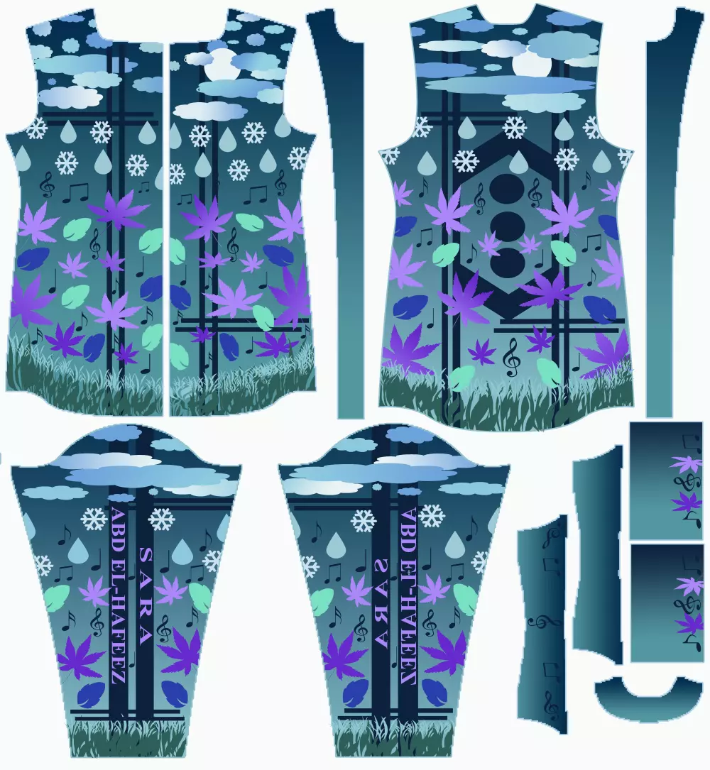 تصميم أزياء إبتكارية ومقتبسة - Creative And Quoted Fashion Designing