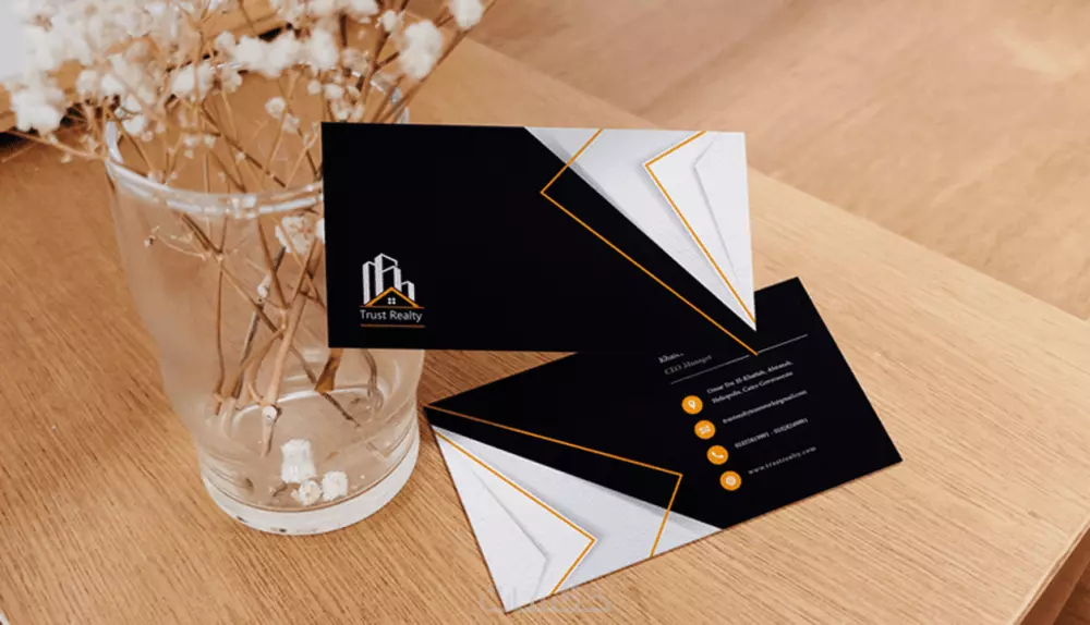 تصميم (بزنس كارت احترافي) بطاقة العمل.