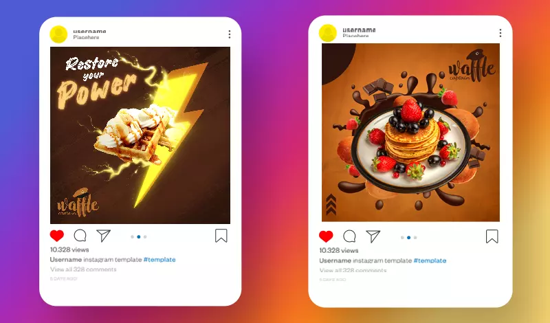 تصميم بوستات سوشيال ميديا واعلانات احترافيه