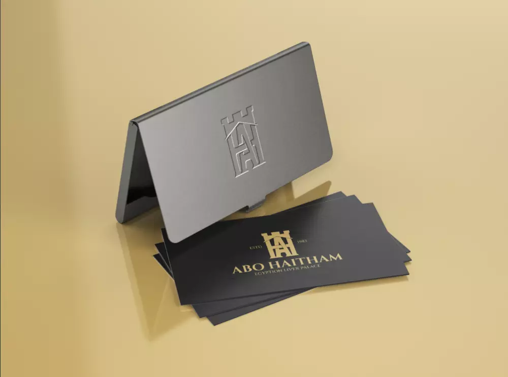 تصميم بيزنس كارد ابداعي ( بطاقات العمل )