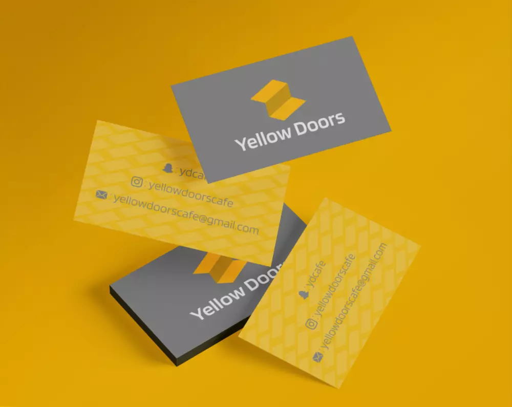 تصميم بيزنس كارد ابداعي ( بطاقات العمل )