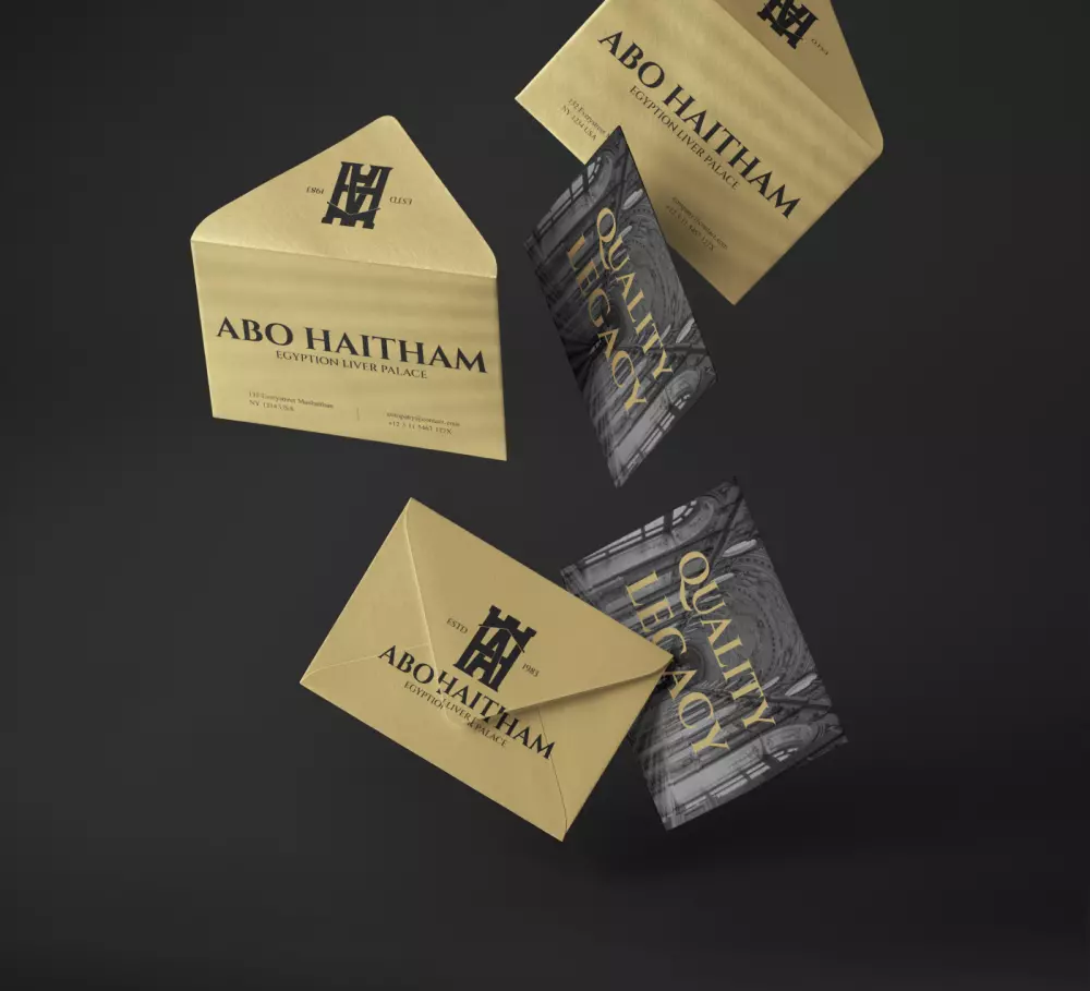 تصميم هويه بصريه ابداعيه خاطفه للانظار