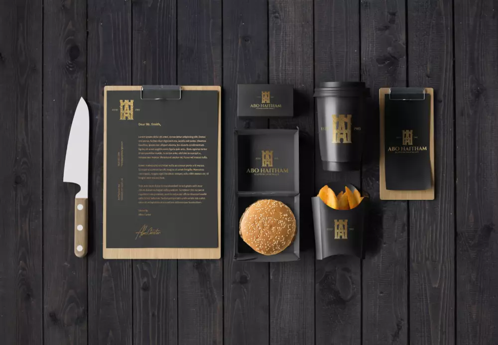 تصميم هويه بصريه ابداعيه خاطفه للانظار