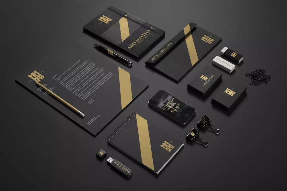 تصميم هويه بصريه ابداعيه خاطفه للانظار