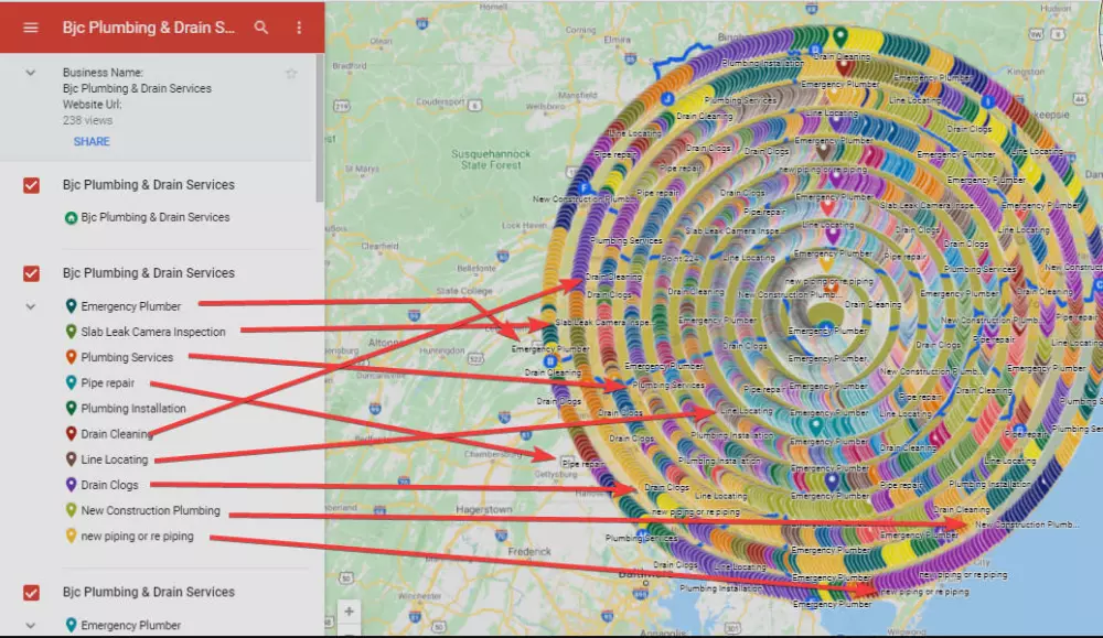 الخدمة الأفضل لتحسين ظهور نشاطك التجاري على جوجل مابس
