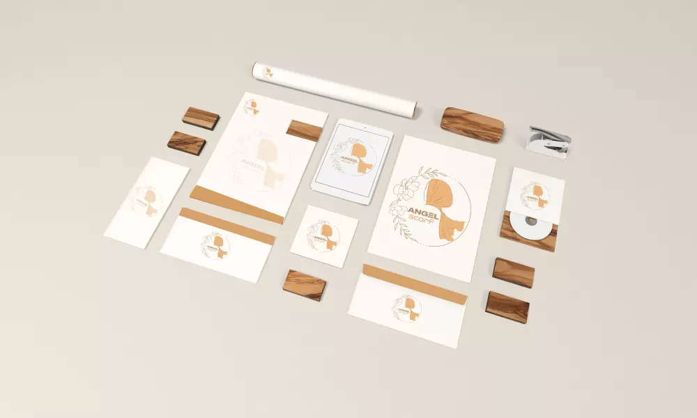 تصميم هوية بصرية احترافية (6 عناصر ب 50 دولار فقط )  BRAND IDENTITY